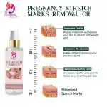 WOMAN BEAUTY Natural Stretch Oil,Natural Bio Oil| Reduces stretch marks for women