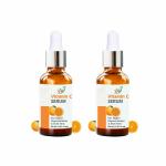 KAN NATURAL PRODUCT Vitamin C Face Serum for Hyper Pigmentation & Dull Skin | Face Serum for Men & Women, 30 ml (Combo, Pack of 2)