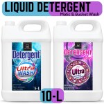 BLISS & BLUSH Washing Machine Liquid Detergent blue 5 liter and pink 5 liter All Natural Cleaner Washing Machine Liquid Detergent for Professional & Commercial laundry Washing Machine