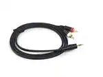 SeCro 3.5Mm to 2 Male Rca Adapter Audio Cable for Television