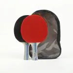 Stag Iconic 4 Star Table Tennis Playset with classic Orange Balls Ping Pong Rackets set