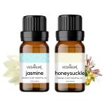 VEDANUM Jasmine and Honeysuckle Scented Essential Oil for Aromatherapy and Oil Diffuser 15 ml (Pack of 2)