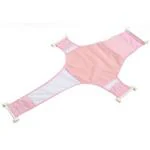 SYGA Bath Seat Support Net Non-Slip Bathtub Sling Shower Mesh Bathing Cradle Rings for Tub (Pink)