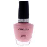 Cuccio I Left My Heart In San Francisco | Colour French Pale Natural Pink | 13ml | Long Lasting, Glossy, Vegan | Parben Free | No Yellowing | FREE from harmful Chemicals