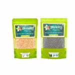 Divinity Organics | Combo Pack | Organic Urad Whole Black & Organic Tur Dal (500g each)