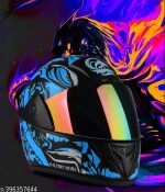 WILDWING RIDERS DALPHIN MODA ABS Material Shell Full Face Helmet, Unti UV Scratch resistance Motorbike Helmet .