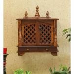 Kamdhenu Art And Craft Wood Temple Home Pooja Mandir Mandap