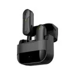 AUSHA K81 Wireless Lapel Microphone with Noise Cancellation Collar Mic for YouTube and Mobile Recording - Plug and Play, No Bluetooth Needed