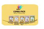 JENSI Combo Pack Of Roasted Chana,Without Skin Peanut,Yellow Matar,Peanut,Green Peas_2500gm