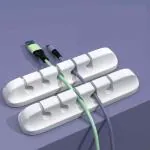 HOMEJOY 5 Cavity Cable Organiser (Pack of 2 Pcs)