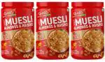 Kwality Muesli Crunchy Almond & Raisins 1kg Jar Packof3