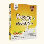 Pro360 Diabetes Protein Powder Supplement Nutrition Health Drink - 200g Badam Flavour Refill Pack