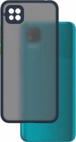 GOLDALPHA Navy Blue Thermoplastic Polyurethane Back Cover For Poco C3