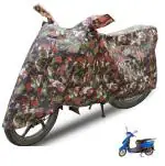 Auto Hub Waterproof Bike Cover Compatible with Hero E Scoot -(Fabric:-Polyester, Color:-4x4 Jungle )