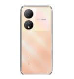 Fastship Rubber silicone Back Cover for Vivo Y100 5G - Transparent