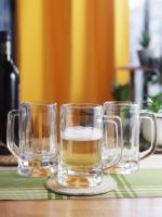 Ocean Glass Munich Beer Mug, 355ml, Transparent Set of 6