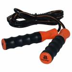 Babbler BS-500 Skipping Rope With 7mm Black Rope With Coloured Lining PVC Handle, Ball Bearing & PVC Grip For Extra Comfort (Box Packing), Pack of 1 Piece Fitness Jump Rope