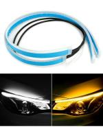 A4s Automotive and Accessories Multicolor Tube Guide Car LED Strip 60cm DRL