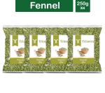 Trinetra Fennel 1 kg (250g X 4 Pack) Saunf