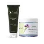 Combo of 3-in-1 Face Wash (100ml) and Exfoliating Face Scrub (100gm), ECOCERT & PeTA Certified, Paraben & Sulphate Free