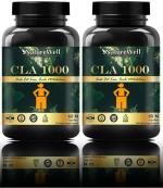 Naturewell Cla 1000 Fat Burner, Fat Burner For Women, Fat Burner For Men, 60 Capsules Each (Pack Of 2)