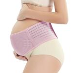 Aaram Pink Adjustable Light Weight Breathable Maternity Support Belt (One Size)
