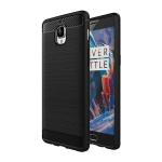 Foso Oneplus 3 Black Carbon Fiber Back Cover 16.9 x 12.0 x 1.8 cm