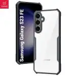 Star Craftune Xundd Back Cover Case Compatible with Samsung Galaxy S23 FE 5G (Armor | Clear PC and TPU)