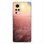 GADGETSWRAP Printed Vinyl Skin Sticker for Vivo X50 Pro - skyline 6