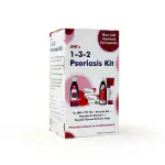 Dr.JRK's 1-3-2 Psoriasis Kit for Skin Care 100 ml, 75 g, 75 g, 100 ml and 75 g