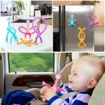 Pluspicks Telescopic Suction Cup Giraffe Toy, Pop Tubes Sensory Toys for Toddlers, Fidget Toys for Anxiety Kids, Stretchy Giraffe Suction Toy, Fidget Toys .