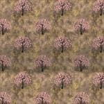 ORNER Tree Pattern Non Adhesive Wallpaper for Home & Office | Easy Application, Water Resistant, Dust Proof | Wallpapers for Home Décor (56 sq ft. 1 Roll) MOSCHINO_ALC104