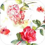 WallWear - Wallpaper For Walls Sticker Big Size (40x300)Cm Wall paper For Wall Decor | Self Adhesive Wallpaper Stickers | Kitchen Wall Stickers | Wallpaper For Walls Bedroom Stickers (Beautiful Rose)