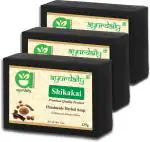 Ayurdaily Herbal Shikakai Soap, 375 G (Pack Of 3)