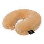 TAINPAR U Shaped Memory Foam Travel Neck Pain Relief And Comfortable Super Soft Orthopedic Cervical Pillows - Light Brown