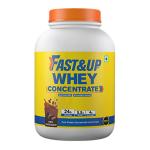 Fast&Up Whey Concentrate 24g Protein With 80% Pure, High Quality Concentrate- Grass Fed Whey Protein (1920 g, Chocolate flavor)