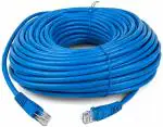 Terabyte Blue 24 M Lan Cable 24 M Meter Ethernet Cat5 5E Network Internet Rj45 Wire High Speed Patch Computer Cord