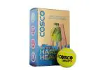 Cosco Green Rubber Light Cricket Tennis Ball (Pack of 6)