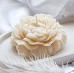 SAIRA CREATION ROSE CANDLE WHITE | FLORAL SCENTED | HOME DECOR | BURNING TIME 5 hr | Pack of 2 Candle (WHITE, Pack of 2)