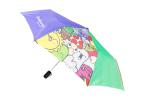 Doodlicious Full page Doodle Semi-auto Designer 3 Fold Umbrella for UV Protection and Rain | Umbrella for women | Unisex Umbrella | Kids Umbrella | Umbrella for Men(Pack of 1)