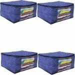 MBW Saree Cover Storage Bag Big for Clothes with Zip Organizer for Wardrobe