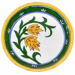 Craft Park Jaipur Blue Pottery Decorative Wall Hanging Handmade Plate (15 cm x 15 cm x 3 cm)(PLATE-CF-P114)