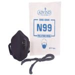 ADVIND HEALTHCARE MILITARY GRADE MASK Smog Guard N99 Mask With One Valve (Kids, Black)