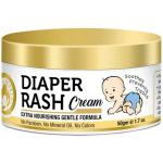 Mom & World Baby Diaper Rash Cream - With Shea Butter, Moroccan Argan Oil, Aloevera - No Parabes, Mineral Oil, Colors - Extra Nourishing Gentle Formula, 50 g