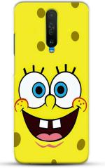 CustomEra Poco X2 Multicolour Spunch Bob Design 3D Printed Polycarbonate Hard Case Back Cover