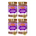 SHYAM CHARAN Combo Pack Of 4 Charcoal Free,Premium Dhoop Sticks Lavender 800gm(480 Sticks)