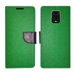 A D Enterprises Green MRC Flip Cover for Poco M2 Pro | Magnetic Case | Shock Absorbent | Flip Cover Poco M2 Pro