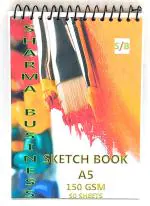 REDGE A5 Sketch Pad Combo of 1, for Drawing, Painting and Sketching, 150 GSM, Size Small 21x15 cm