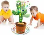 Kids Mandi Dancing Cactus, Talking Cactus Toy for Baby | Singing Cactus | Repeats Imitating Mimicking Voice