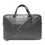 F Gear Nova Executive Black Artificial Leather Office Bag